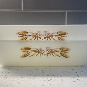 2 Fire King Casserole Dishes